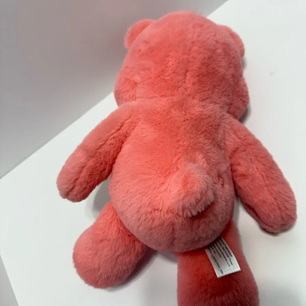 Care Bears Cheerful Pink Loves A Lot Plush With Heart Details,14 Inches, So Cute